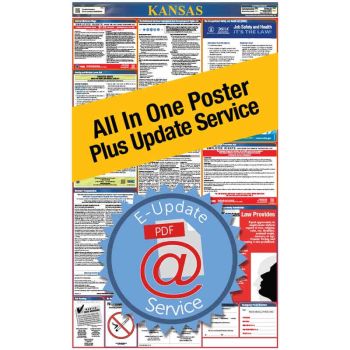 Kansas All In One Poster + 3 Year E-Update Service
