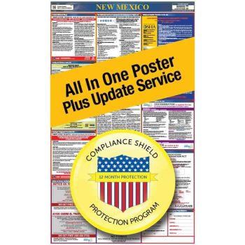 New Mexico All In One Poster + 2 Year Replacement Poster