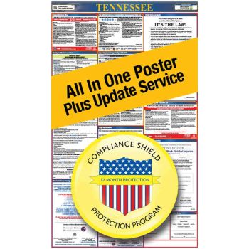 Tennessee All In One Poster + 2 Year Replacement Poster